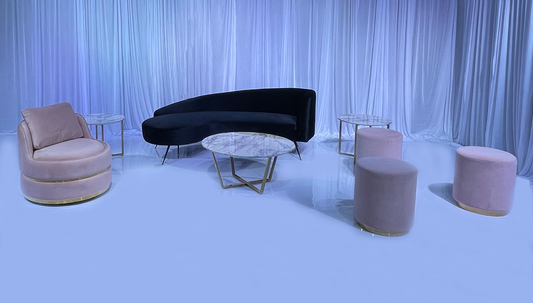 COSMOPOLITAN SOFA GROUPING 2 - BLACK