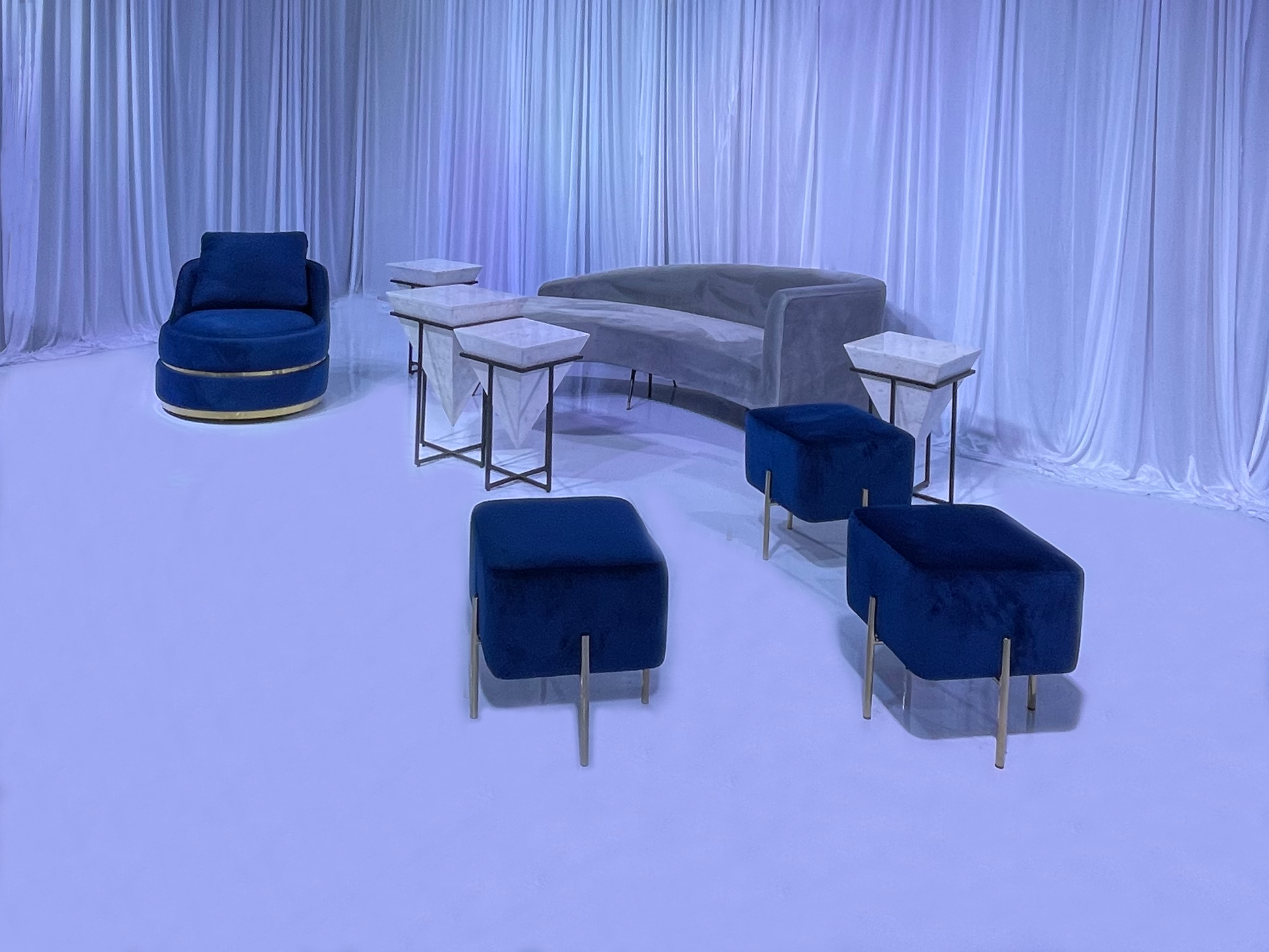 COSMOPOLITAN SOFA GROUPING 2 - GREY
