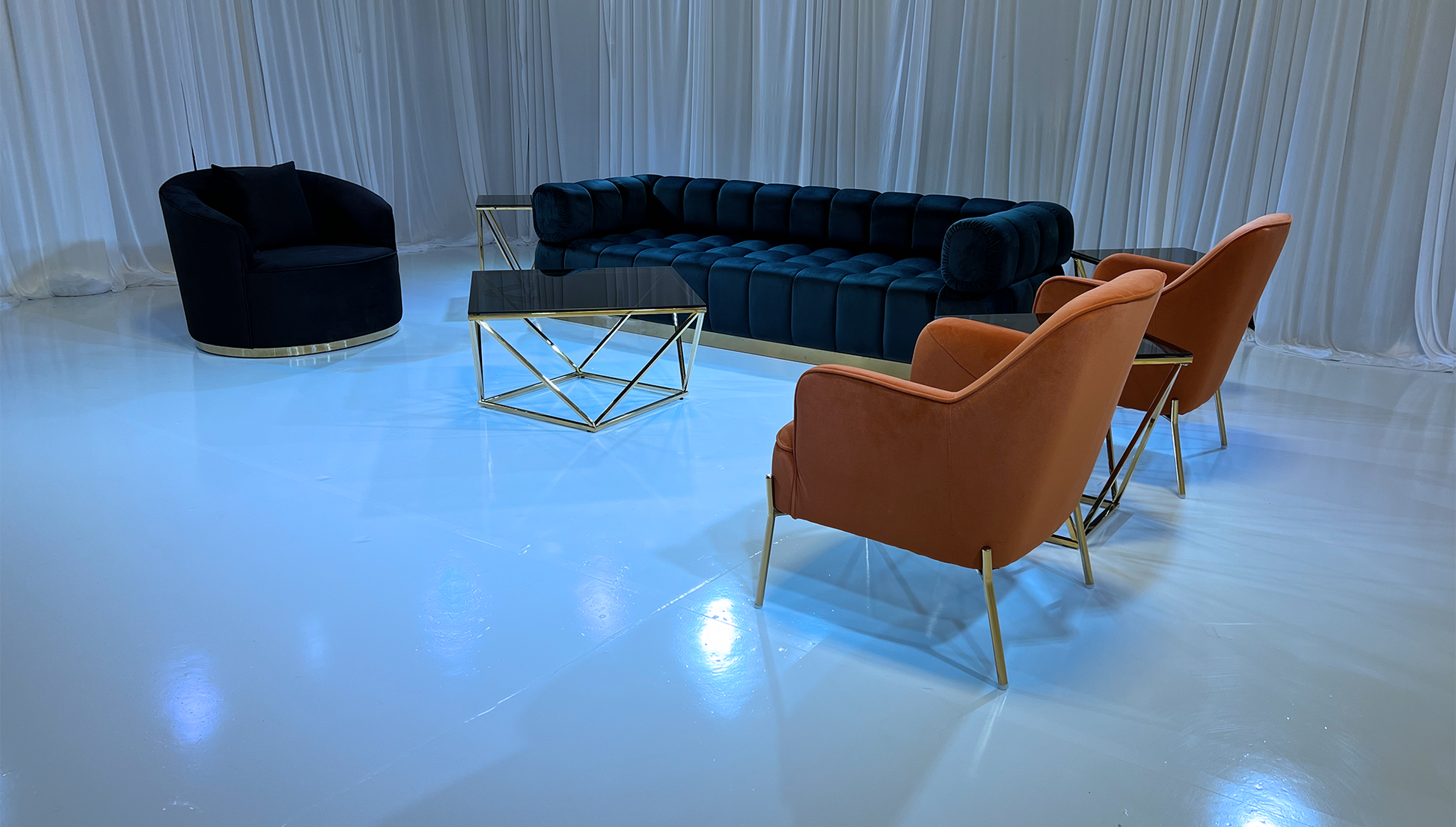CLOUD SOFA GROUPING 3 - BLACK