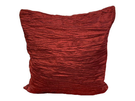 CRINKLE PILLOW - CHERRY