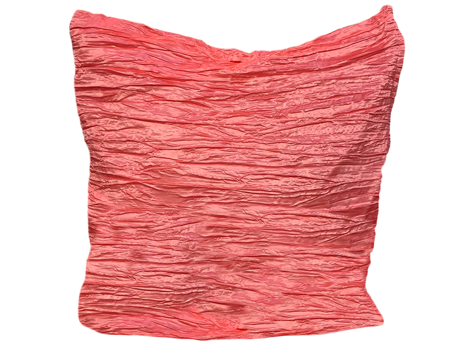 CRINKLE PILLOW - CORAL