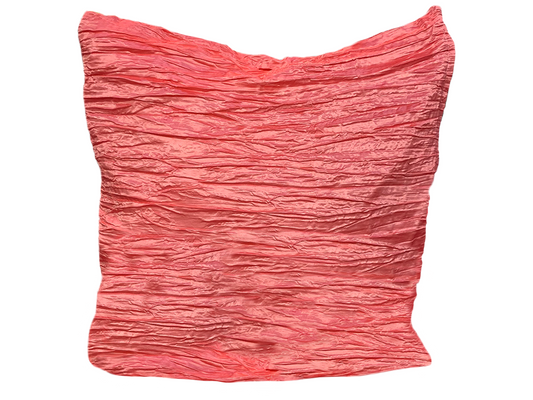 CRINKLE PILLOW - CORAL