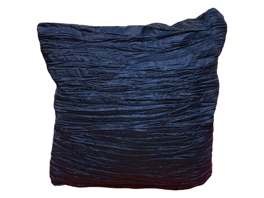 CRINKLE PILLOW - NAVY