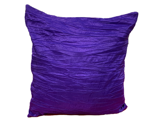 CRINKLE PILLOW - PURPLE