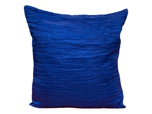 CRINKLE PILLOW - ROYAL
