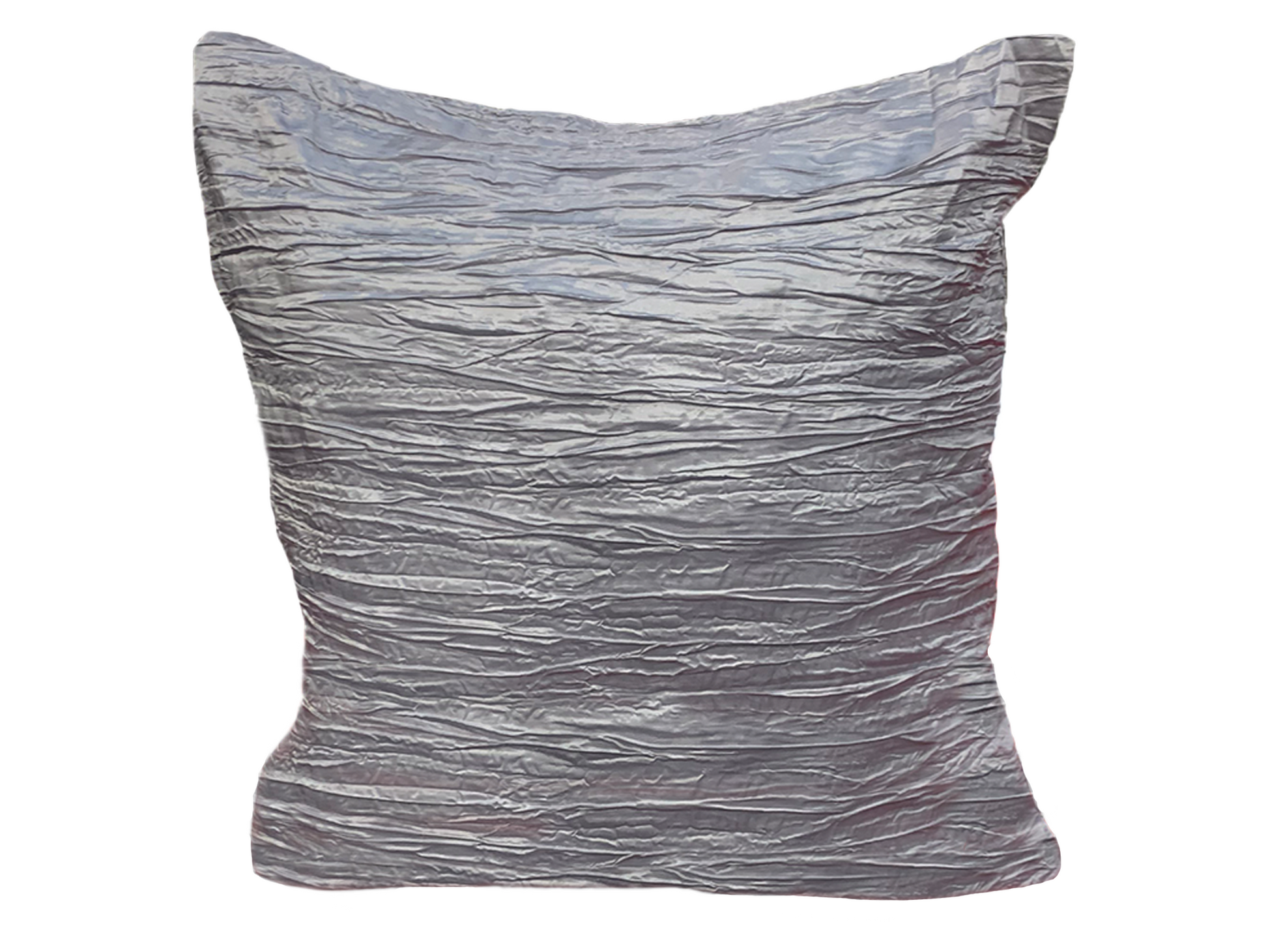 CRINKLE PILLOW - SILVER