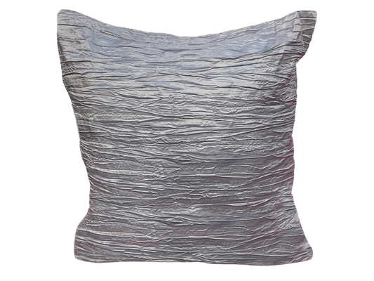 CRINKLE PILLOW - SILVER