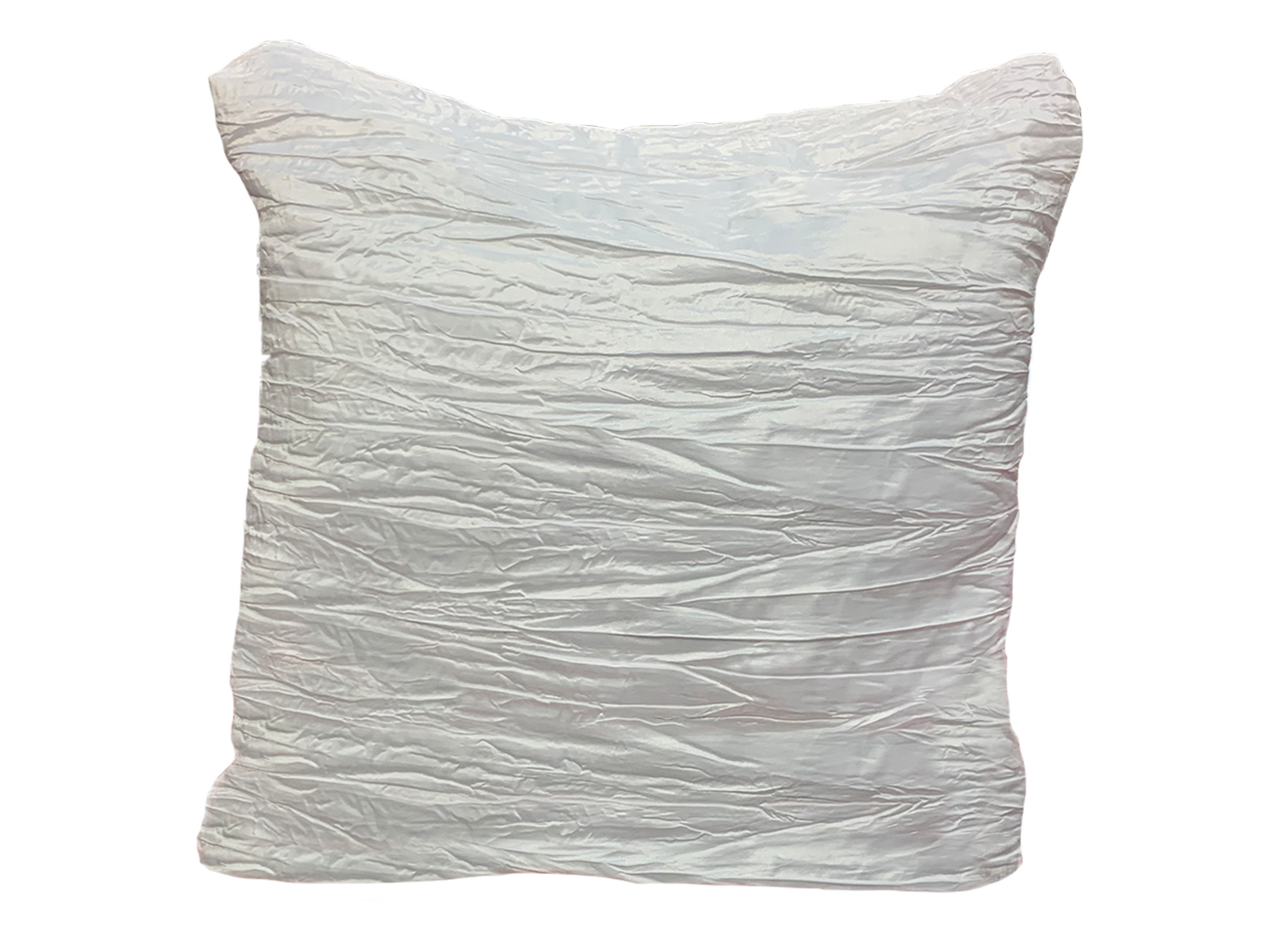 CRINKLE PILLOW - WHITE