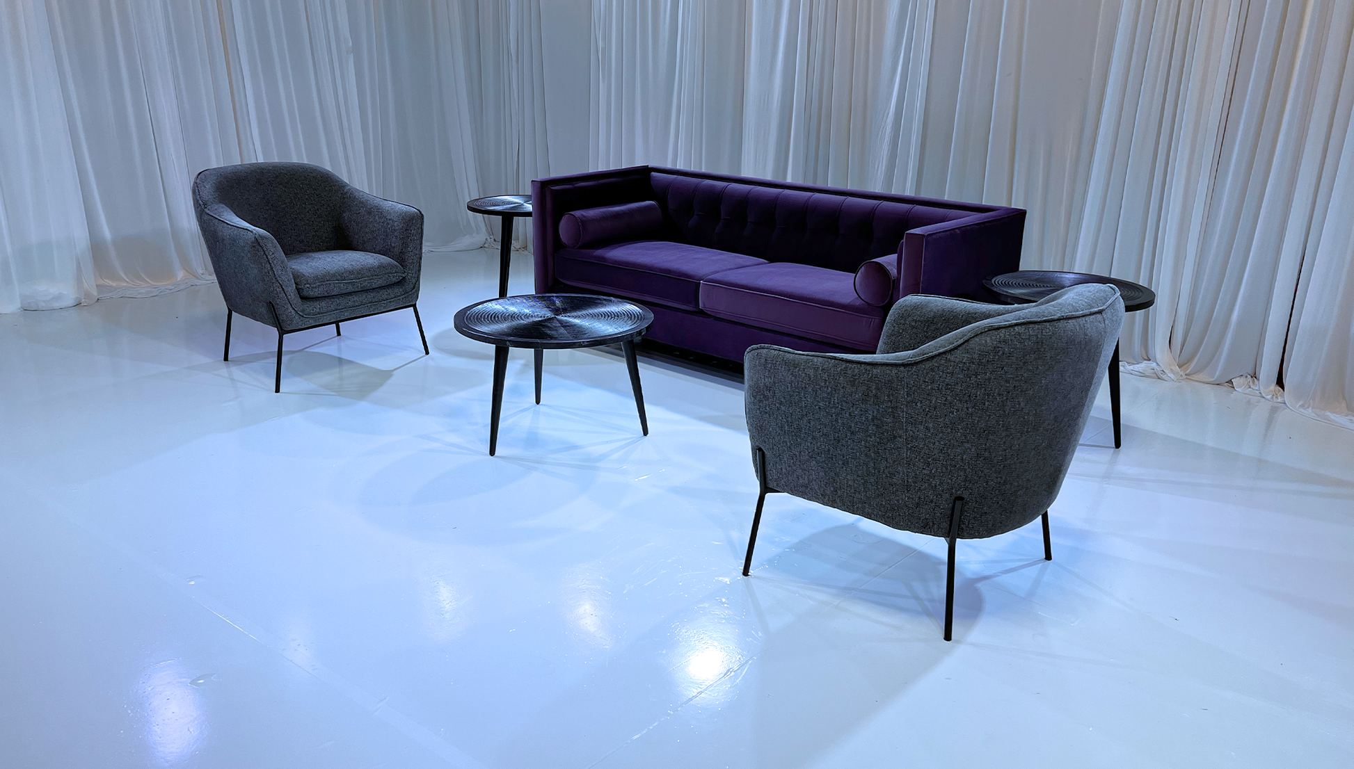 DIOR SOFA GROUPING 1 - PURPLE