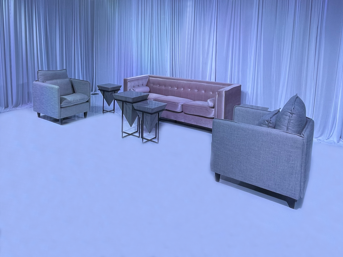 DIOR SOFA GROUPING 1 - BLUSH