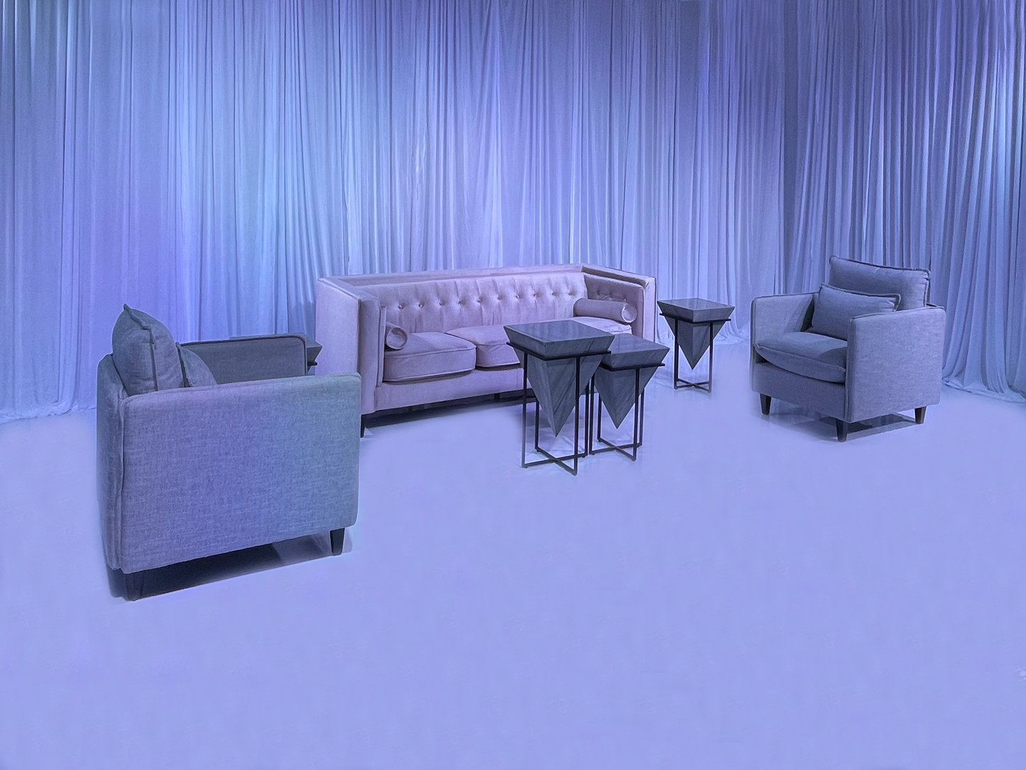 DIOR SOFA GROUPING 1 - BLUSH