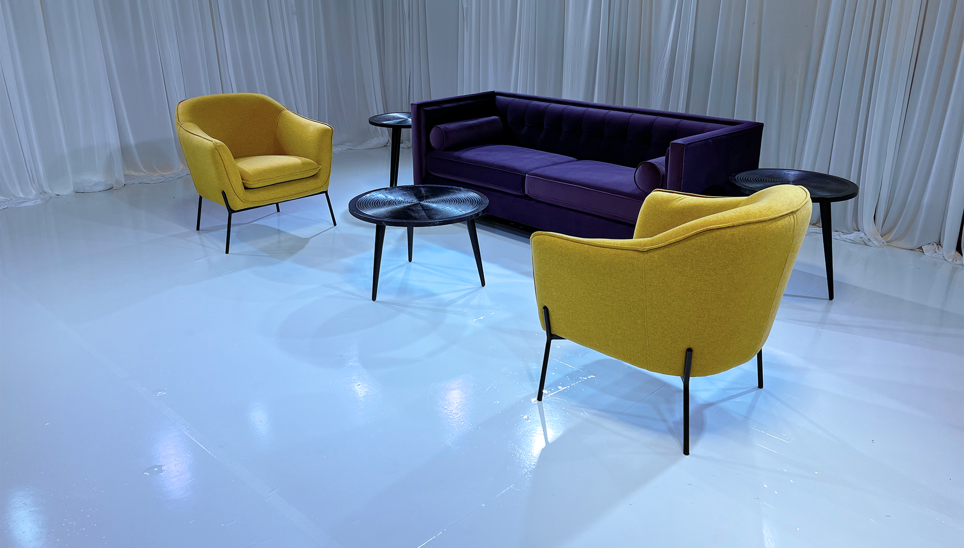 DIOR SOFA GROUPING 2 - PURPLE