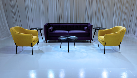 DIOR SOFA GROUPING 2 - PURPLE
