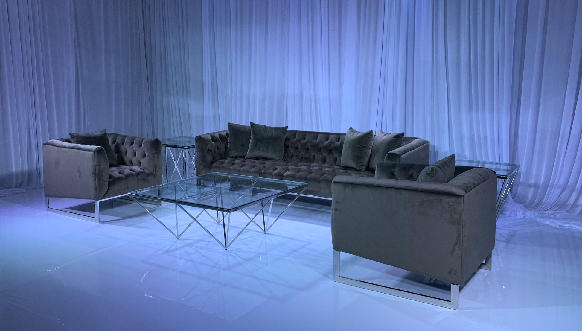 DUBLIN SOFA GROUPING 1 - GREY