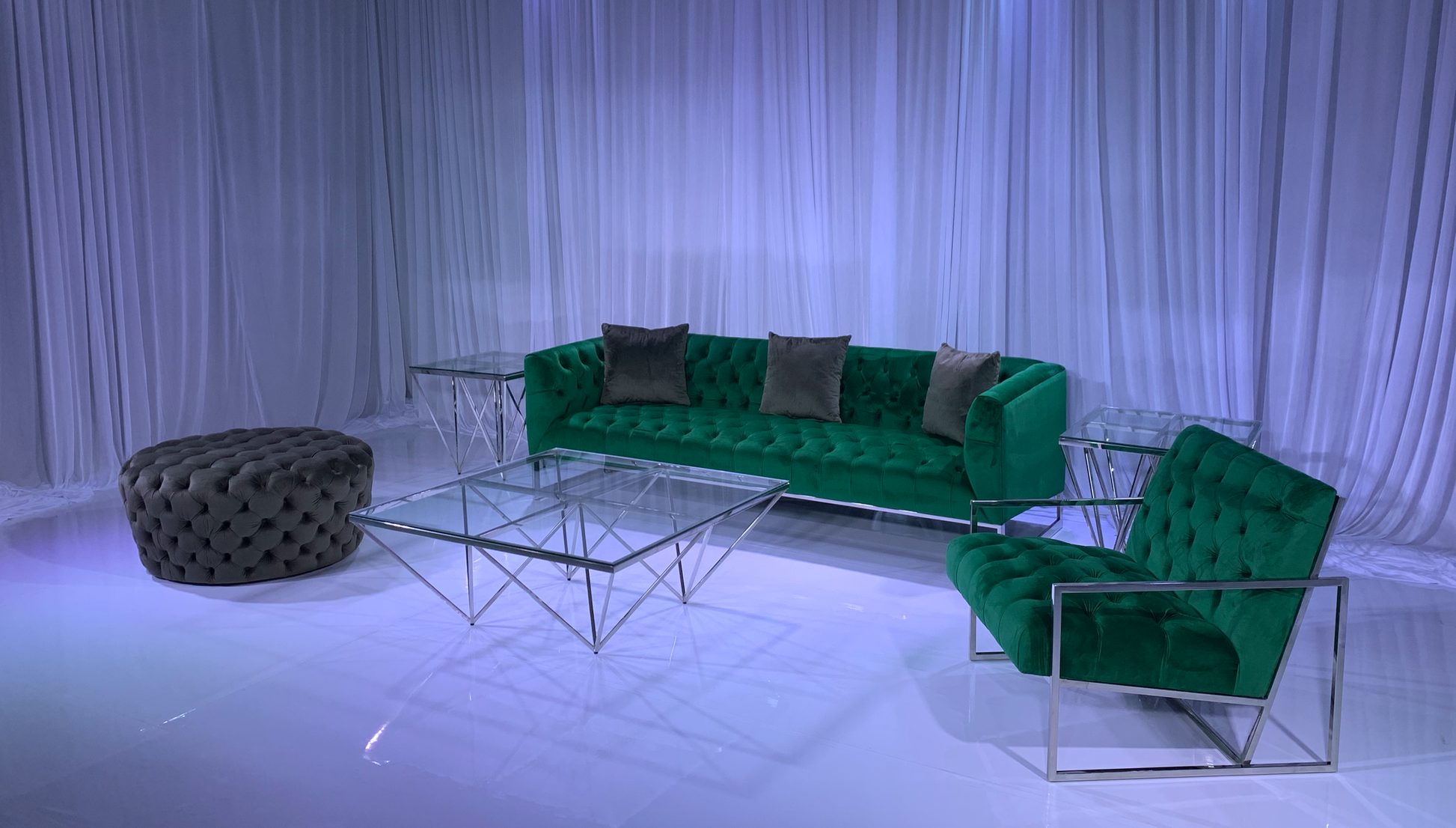 DUBLIN SOFA GROUPING 2 - EMERALD
