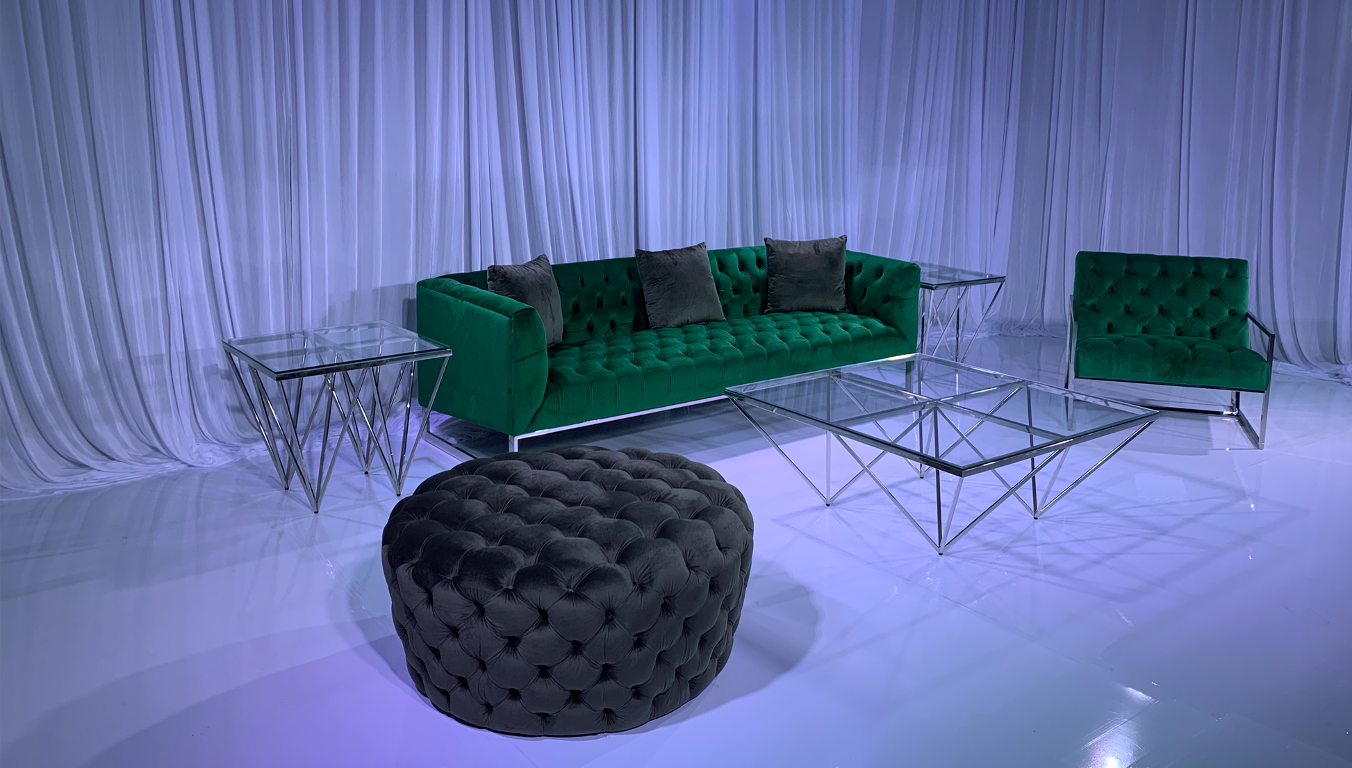 DUBLIN SOFA GROUPING 2 - EMERALD