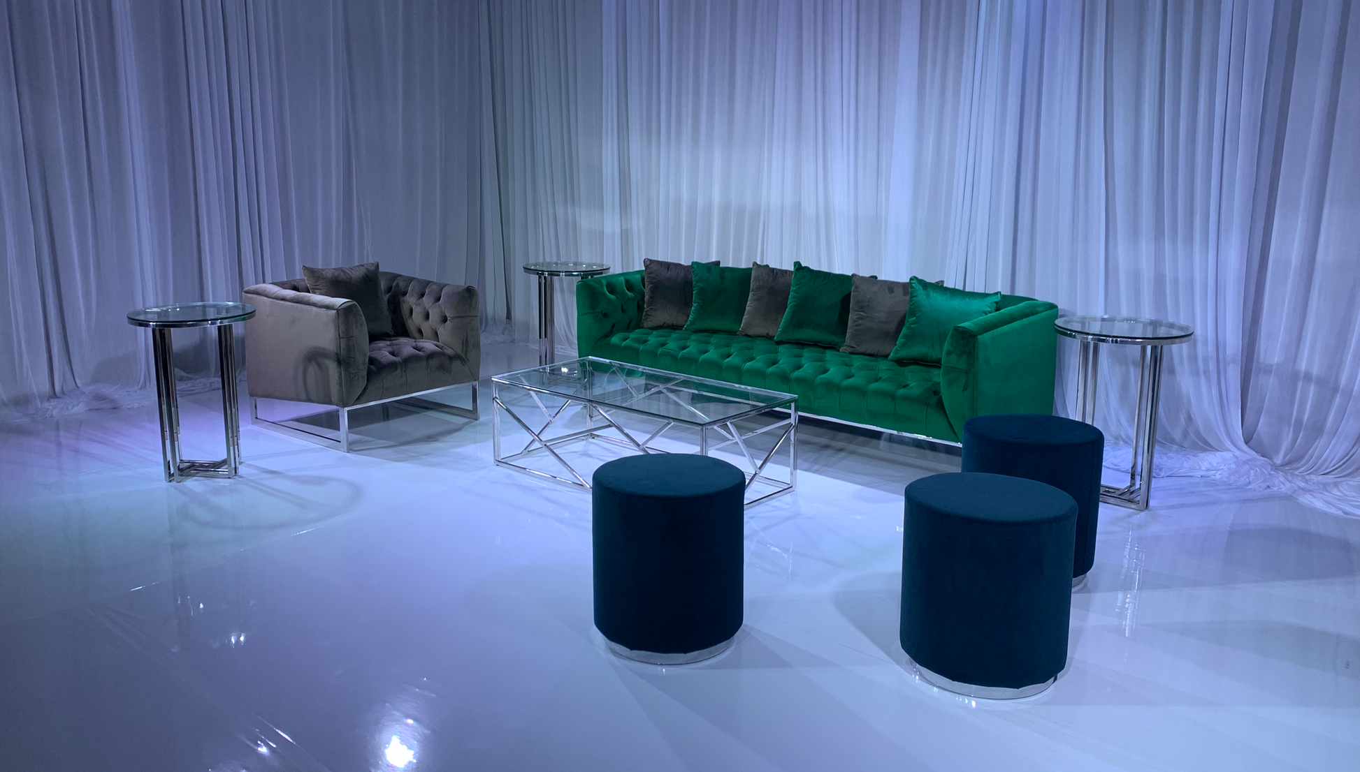 DUBLIN SOFA GROUPING 3 - EMERALD