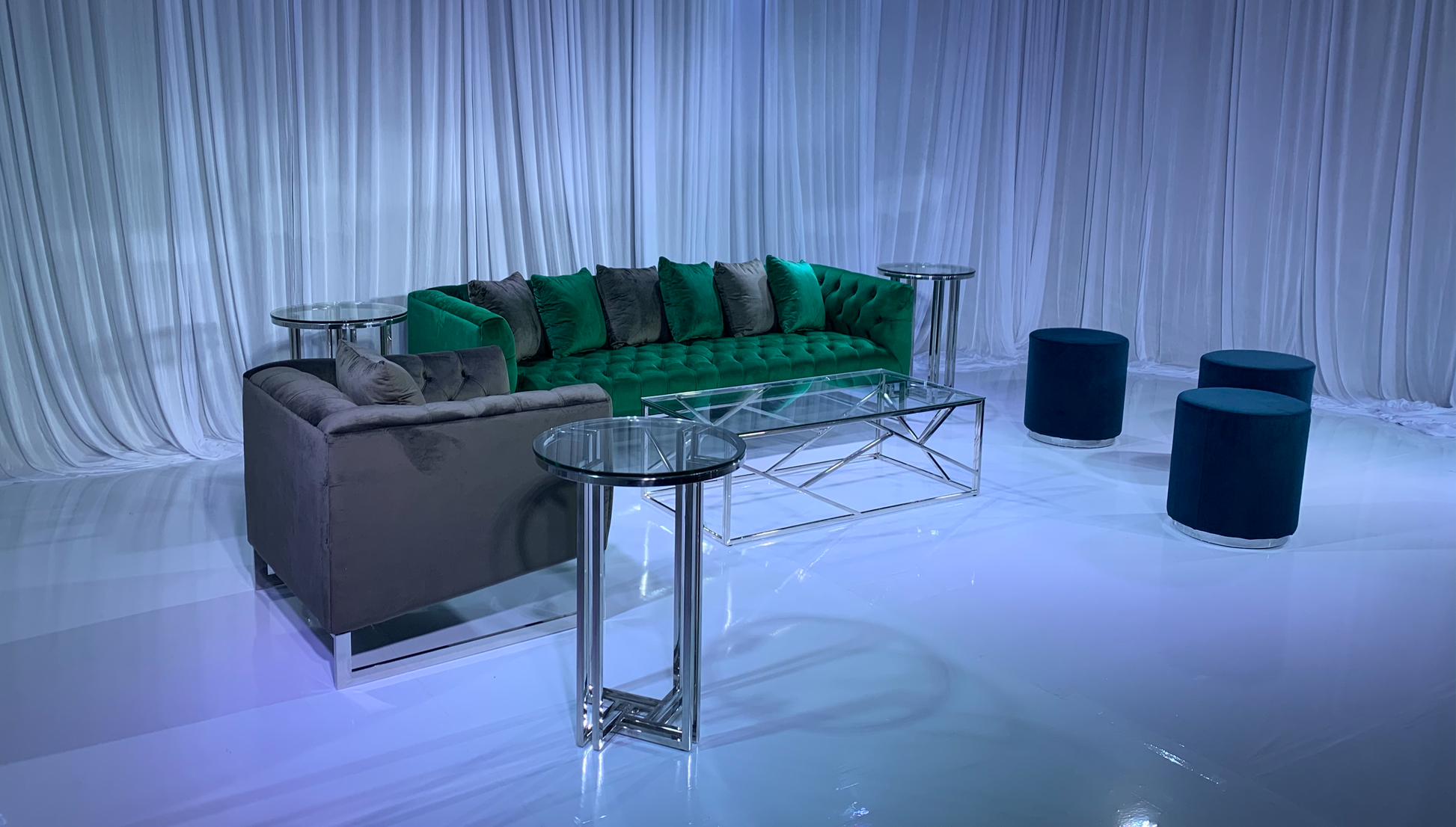 DUBLIN SOFA GROUPING 3 - EMERALD