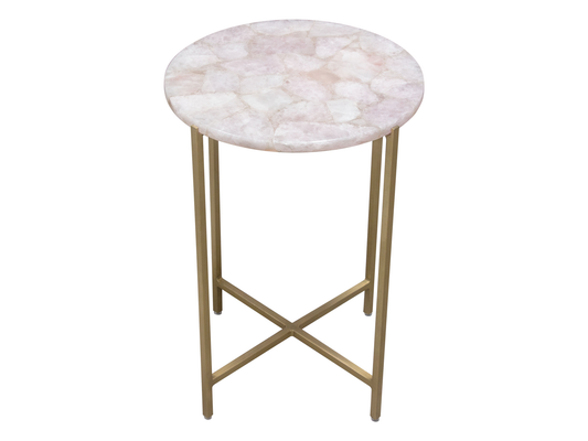 EDEN ACCENT TABLE - BLUSH