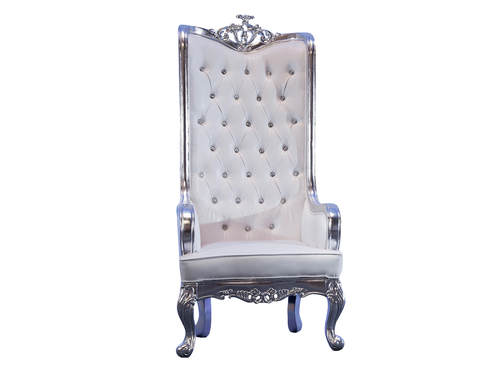 ELIZABETH THRONE CHAIR - PLATINUM