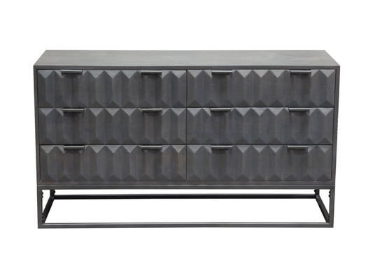 ESSEX DRESSER / SIDEBOARD - GREY