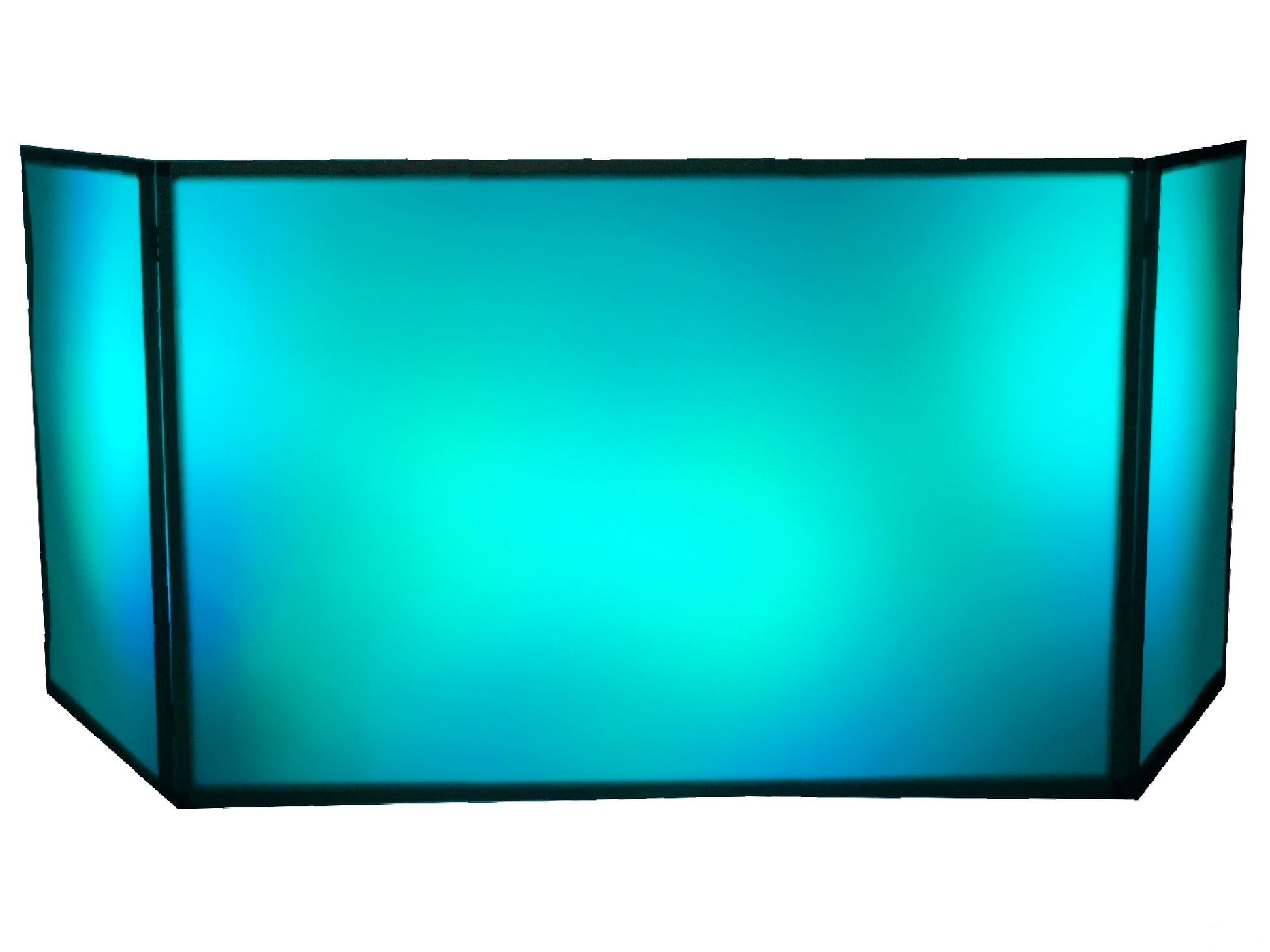 6FT-WIDE ACRYLIC TRI-FOLD DJ FAÇADE