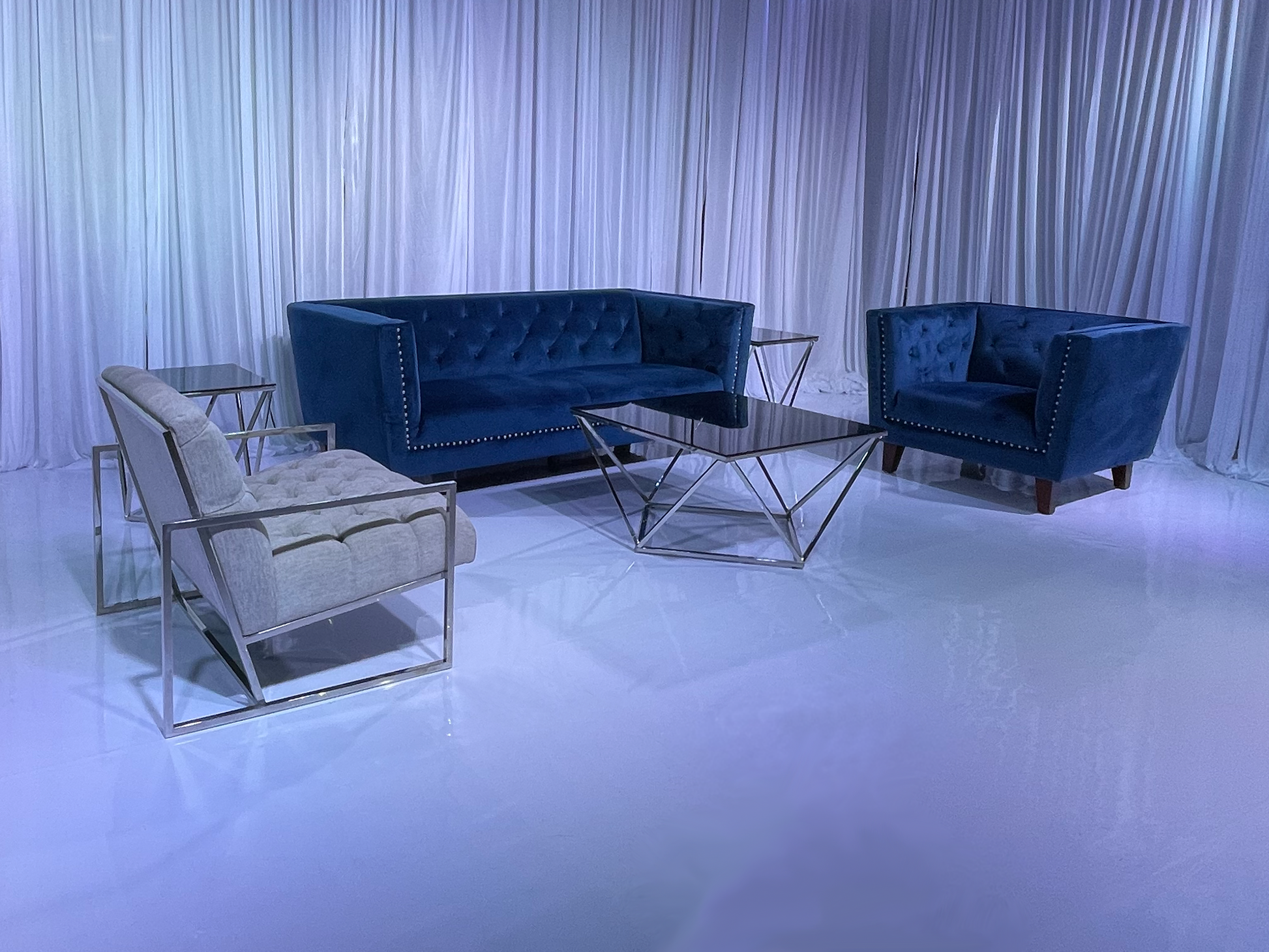 HAMILTON SOFA GROUPING 2 - BLUE
