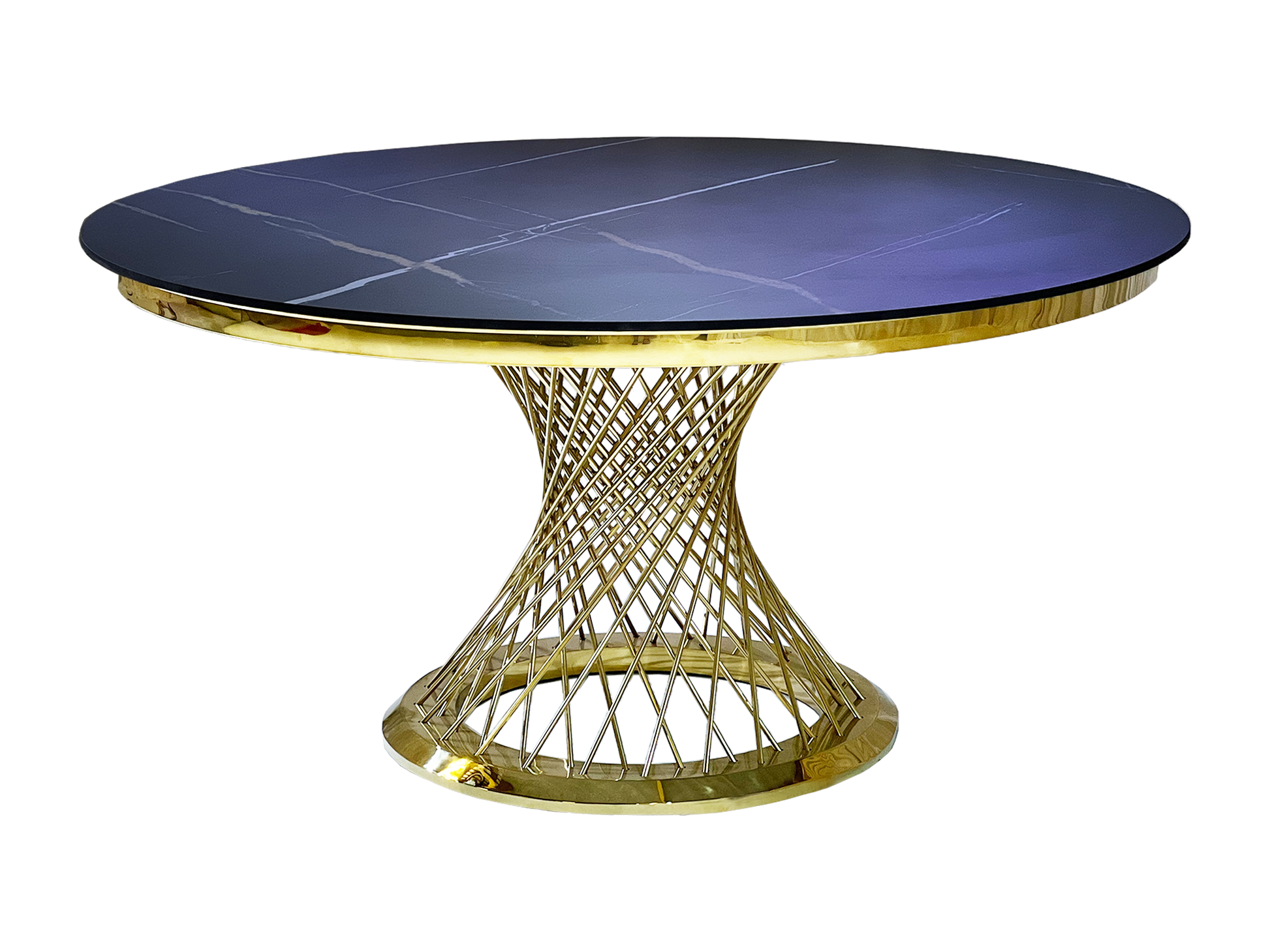 INFINITE DINING TABLE - BLACK MARBLE