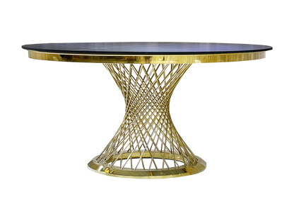 INFINITE DINING TABLE - BLACK MARBLE