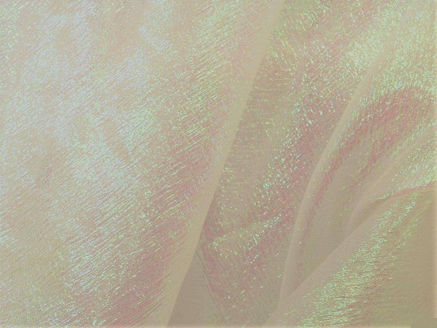 IRIDESCENT DRAPE - IVORY