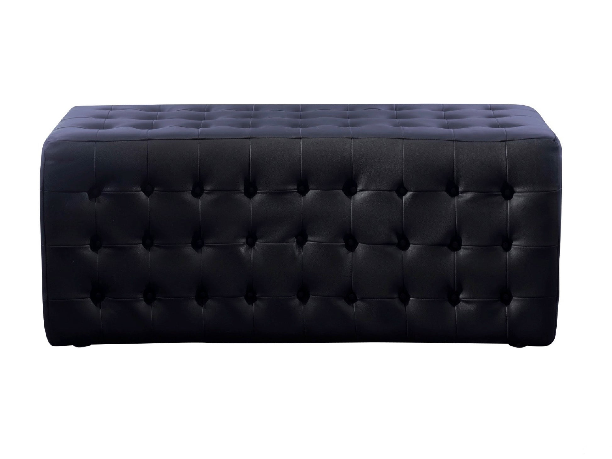 LENOX BENCH OTTOMAN - BLACK