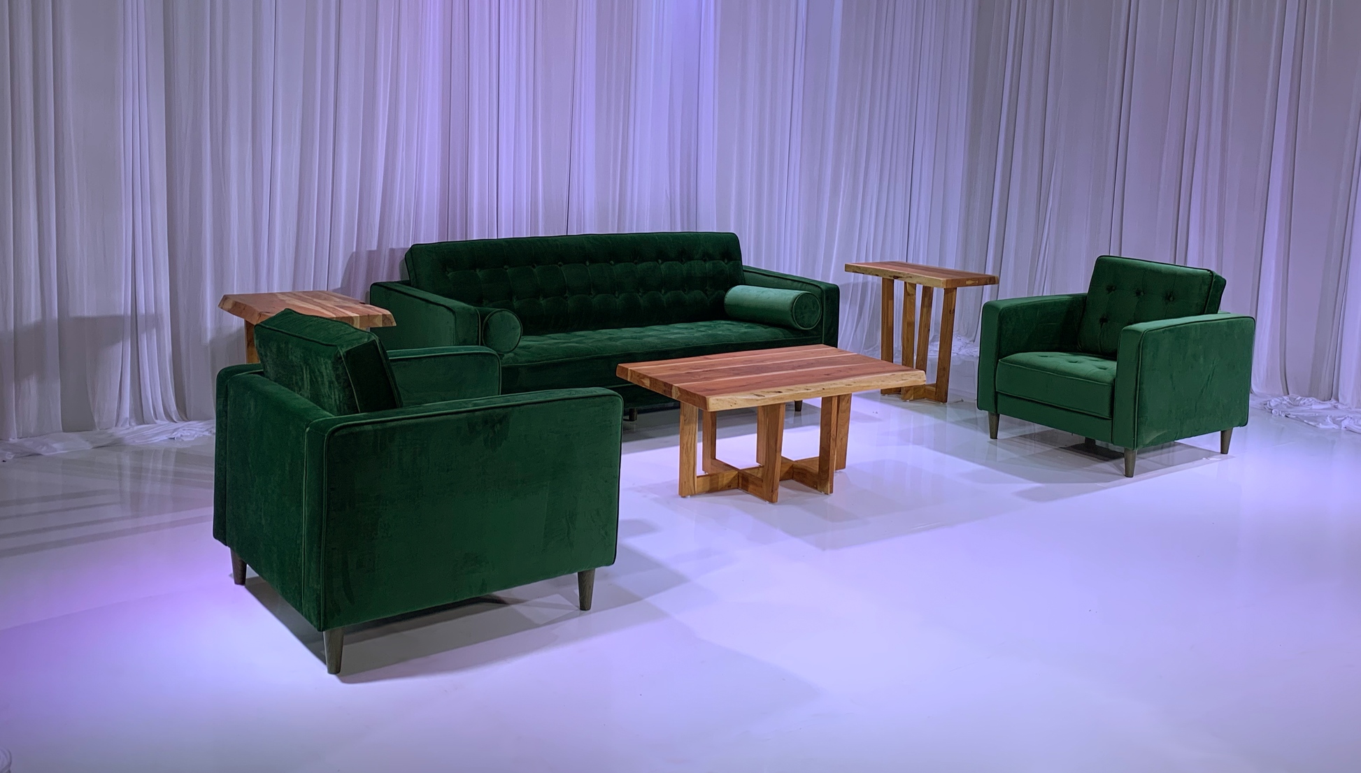 LIVINGSTON SOFA GROUPING 1 - HUNTER GREEN