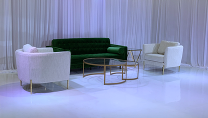 LIVINGSTON SOFA GROUPING 3 - HUNTER GREEN