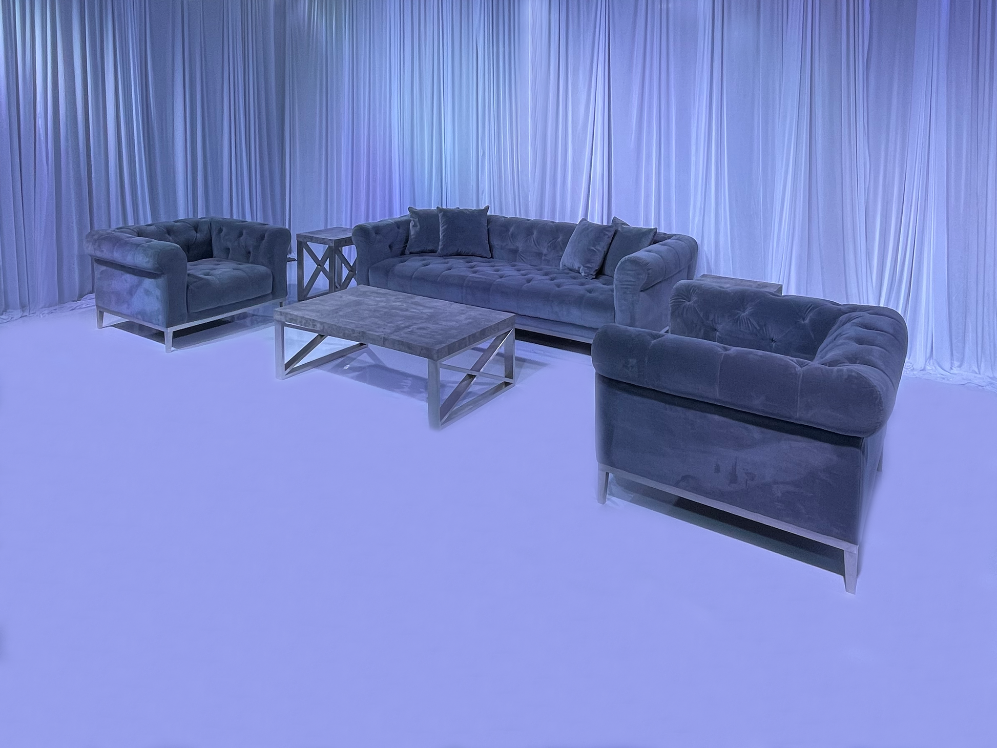 LONDON SOFA GROUPING 1 - PLATINUM GREY