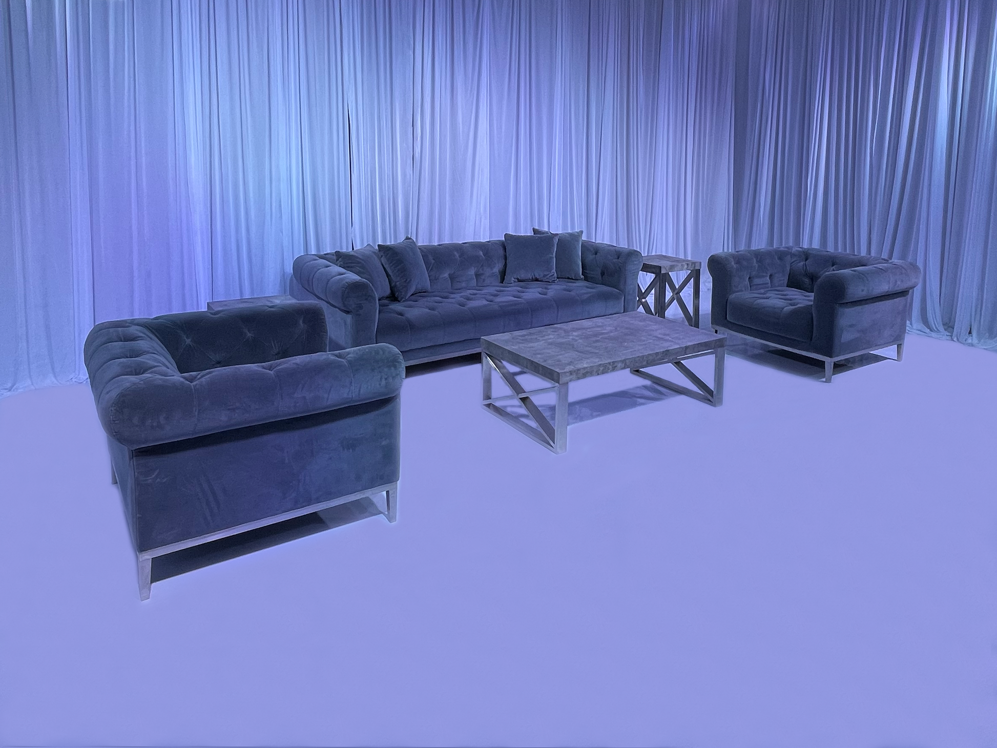 LONDON SOFA GROUPING 1 - PLATINUM GREY