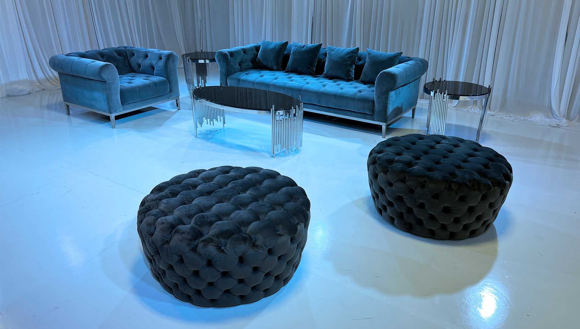 LONDON SOFA GROUPING 2 - PLATINUM GREY