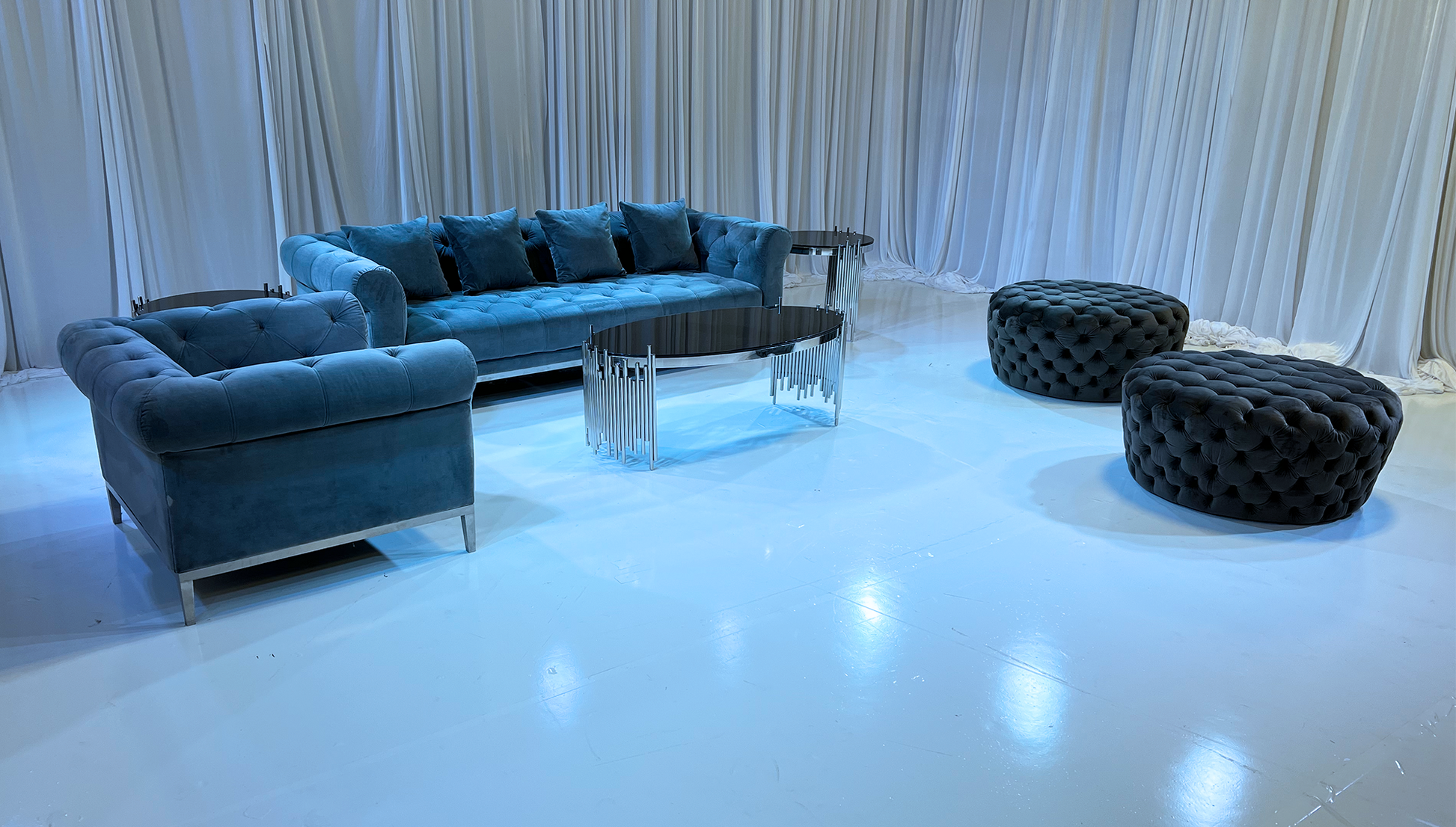 LONDON SOFA GROUPING 2 - PLATINUM GREY