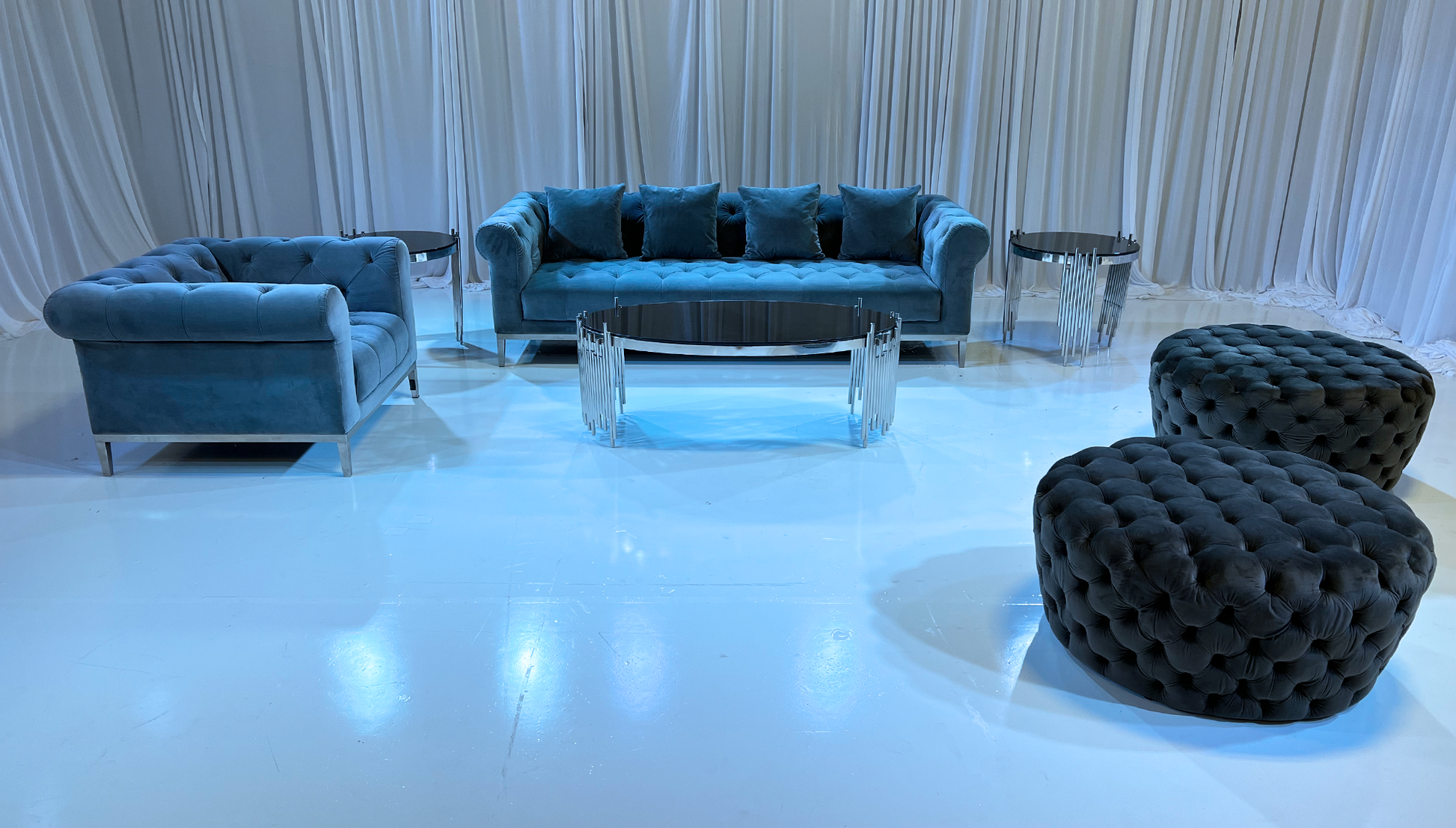 LONDON SOFA GROUPING 2 - PLATINUM GREY