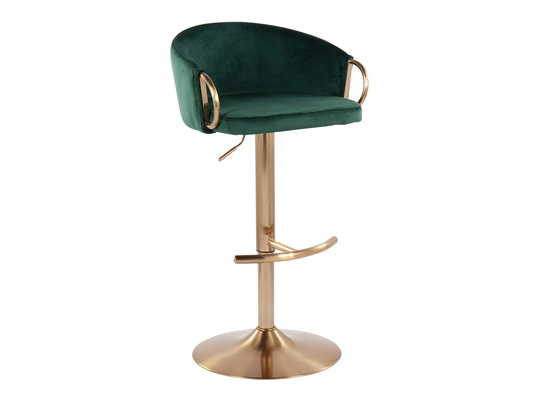 LUNA BARSTOOL - EMERALD VELVET
