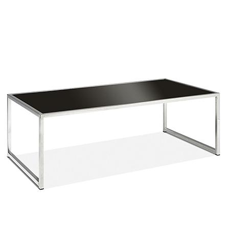 METRO COFFEE TABLE - BLACK/CHROME