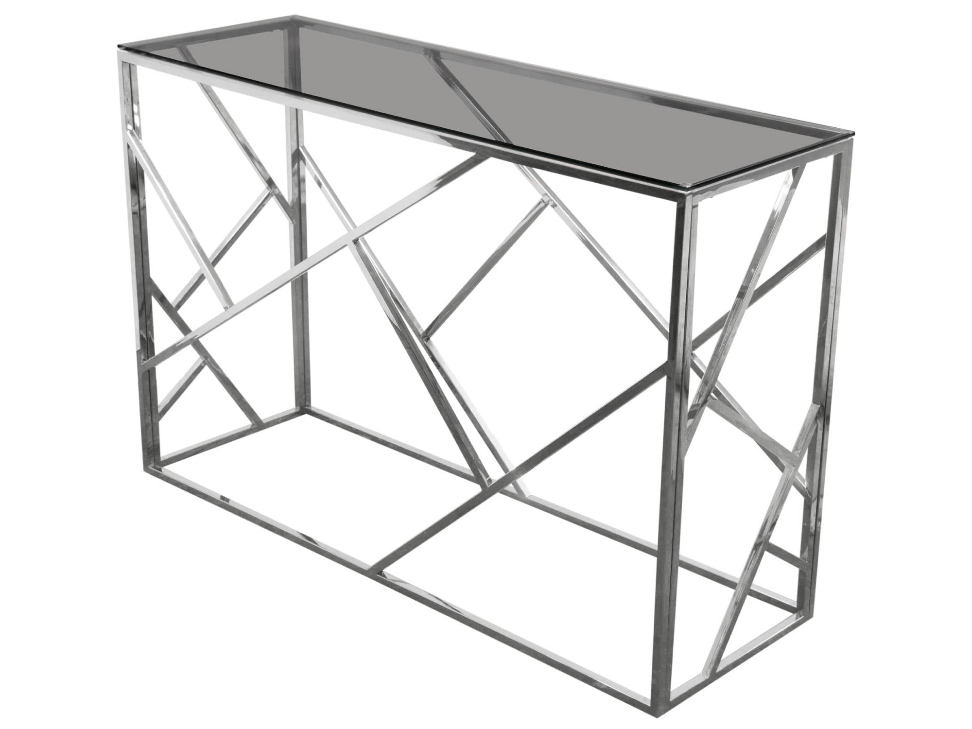 MOSAIC CONSOLE TABLE - SILVER