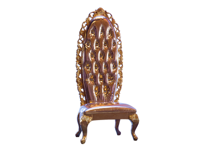 MALDIVES THRONE CHAIR - GOLD