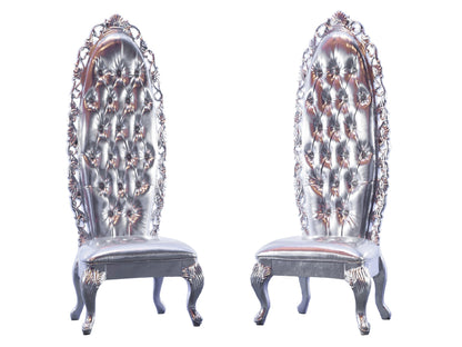 MALDIVES THRONE CHAIR - PLATINUM
