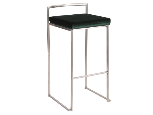 METRO BARSTOOL - EMERALD VELVET