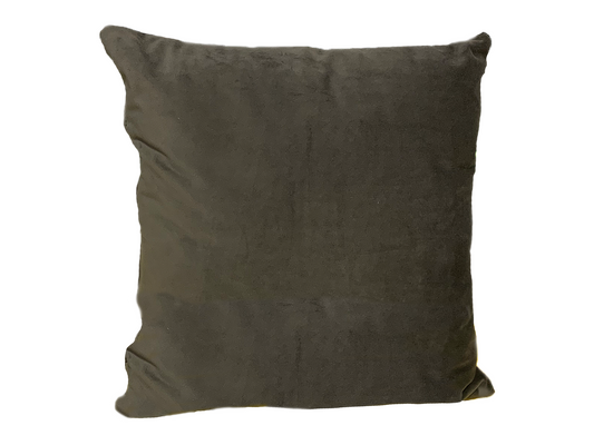 MICROSUEDE PILLOW - GREY