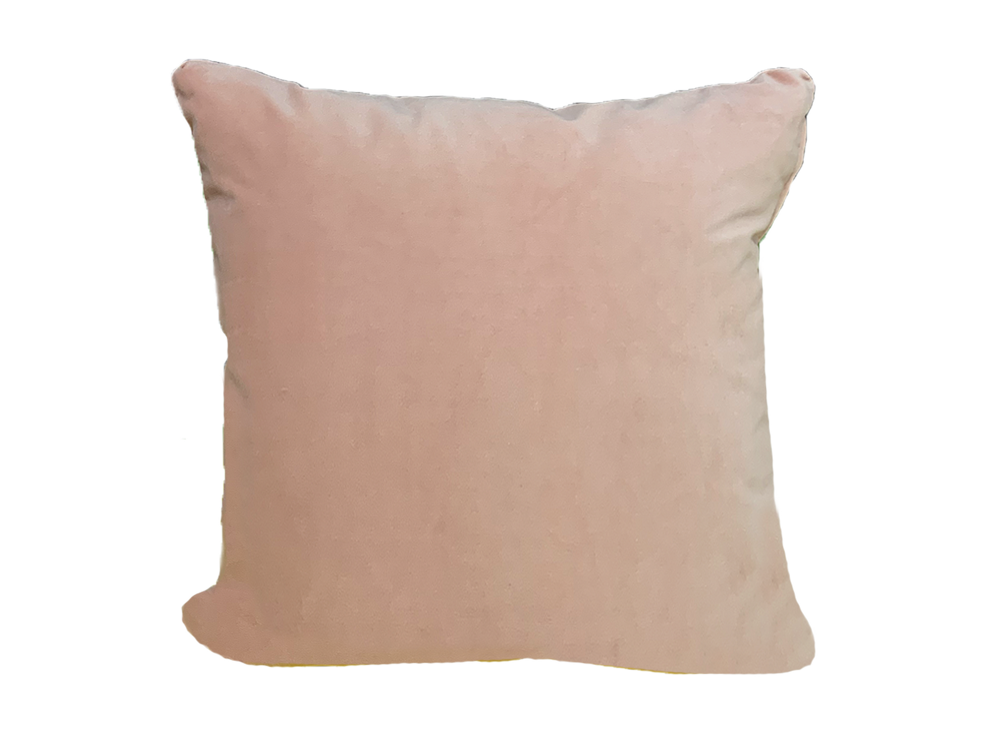 MICROSUEDE PILLOW - BLUSH PINK