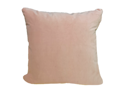MICROSUEDE PILLOW - BLUSH PINK
