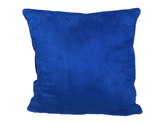 MICROSUEDE PILLOW - NAVY