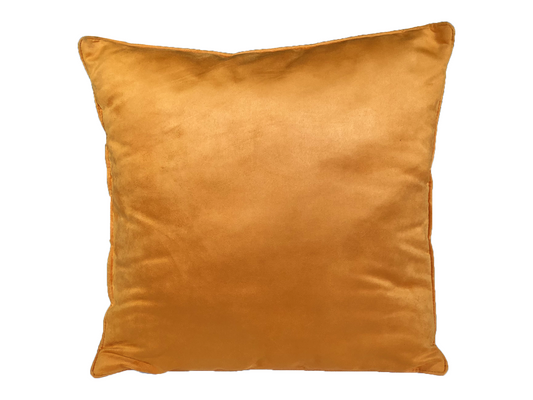 MICROSUEDE PILLOW - ORANGE
