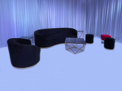 ONYX SOFA GROUPING 2 - BLACK